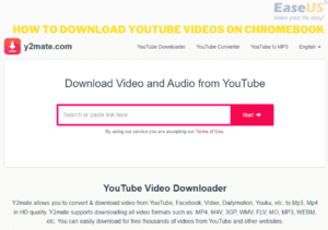 Download Youtube Videos on Chromebook [4 Easy Ways 2024]