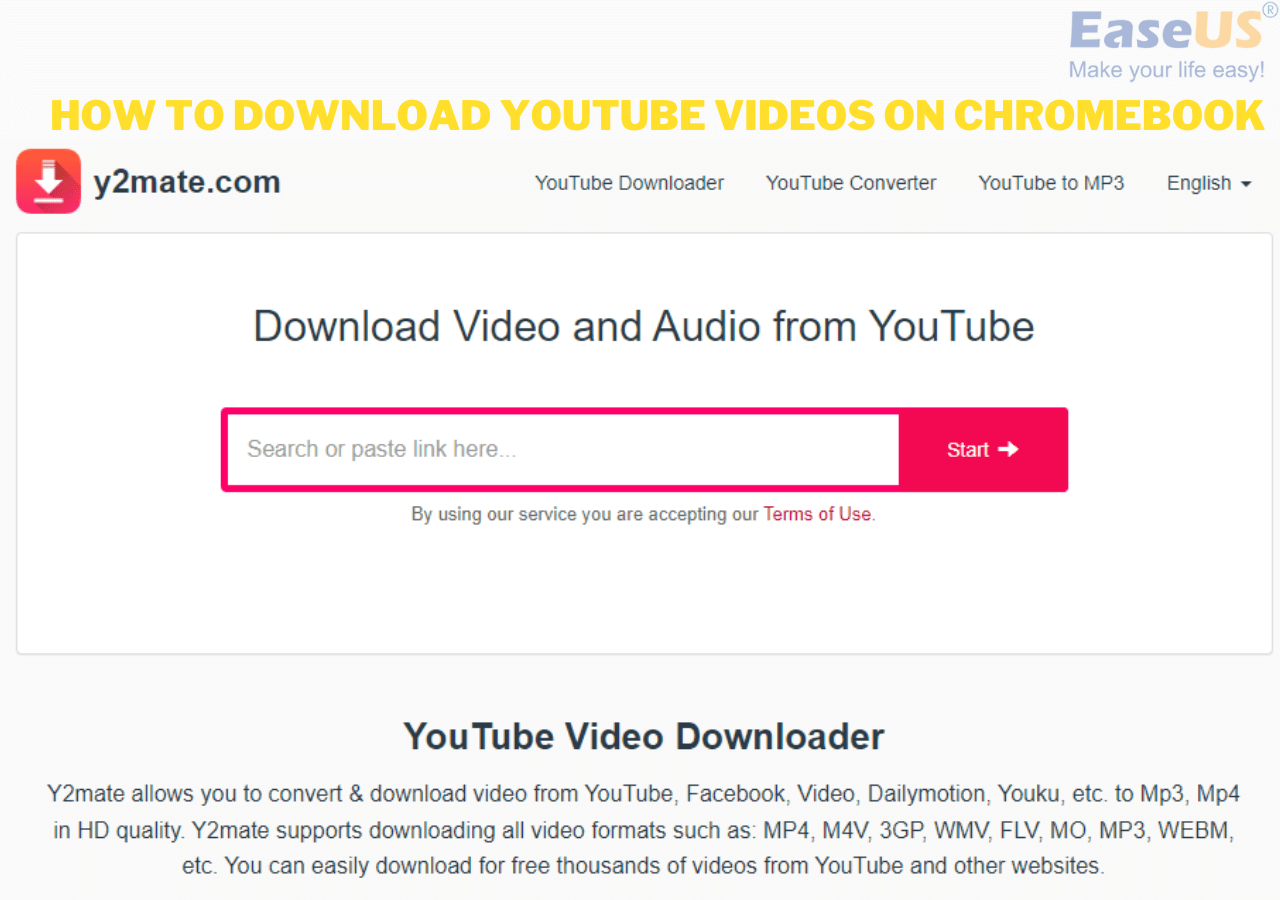 Download Youtube Videos on Chromebook [4 Easy Ways 2024]