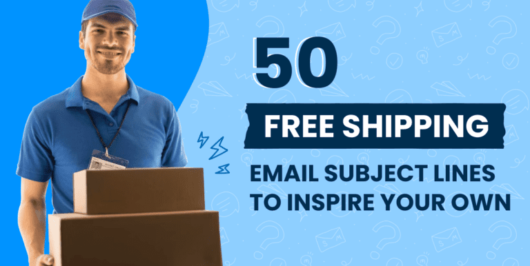 Free Shipping Email Subject Lines