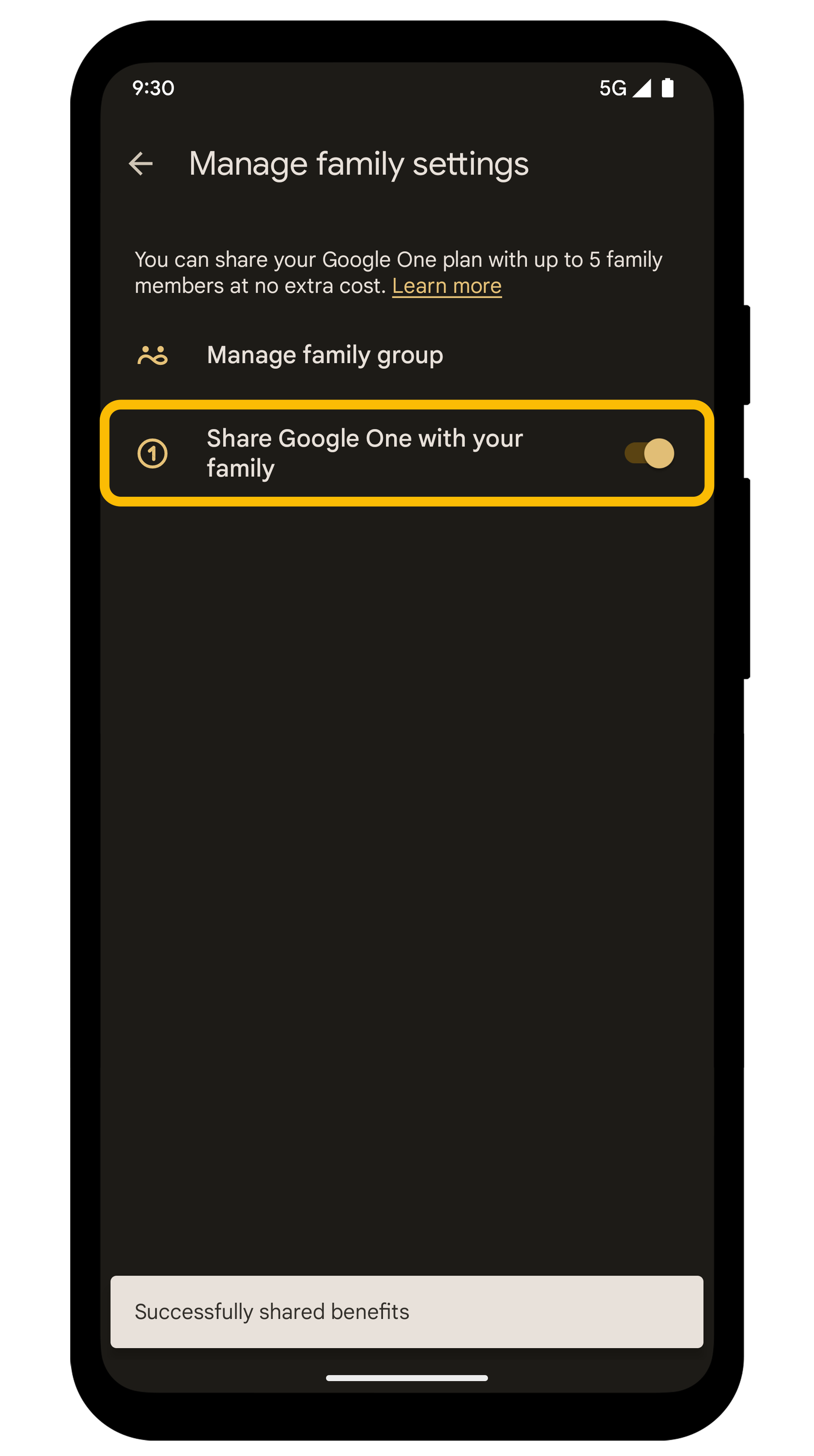 How to Share Your Google One Storage With Family [2024]