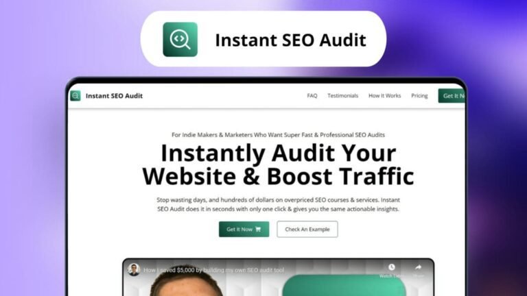 Instant Seo Audit Lifetime Deals