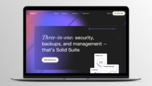 Solidwp Annual Deal 3-In-One: Security, Backups, & Management