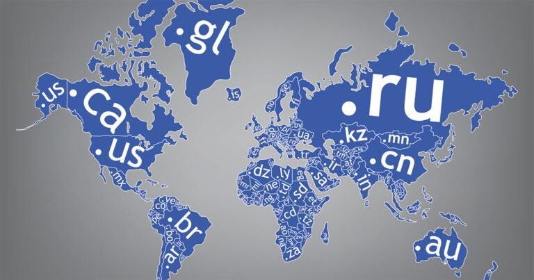 Top-Level Domain List Countries