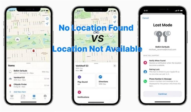 What Does No Location Found Mean on Iphones?