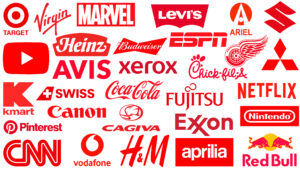 Which Company Has Red And White Logo